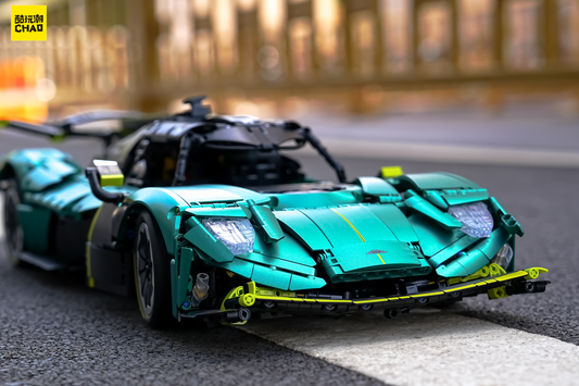 4,000+ Pieces of Hardcore Challenge! Chinese Brick Brand Recreates the Aston Martin Valkyrie AMR Pro in 1:8 Scale—A Mechanical Marvel for Tech Fans
