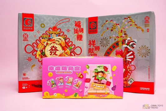 A New Year's Delight: Refreshing Festive Sets with Premium Packaging