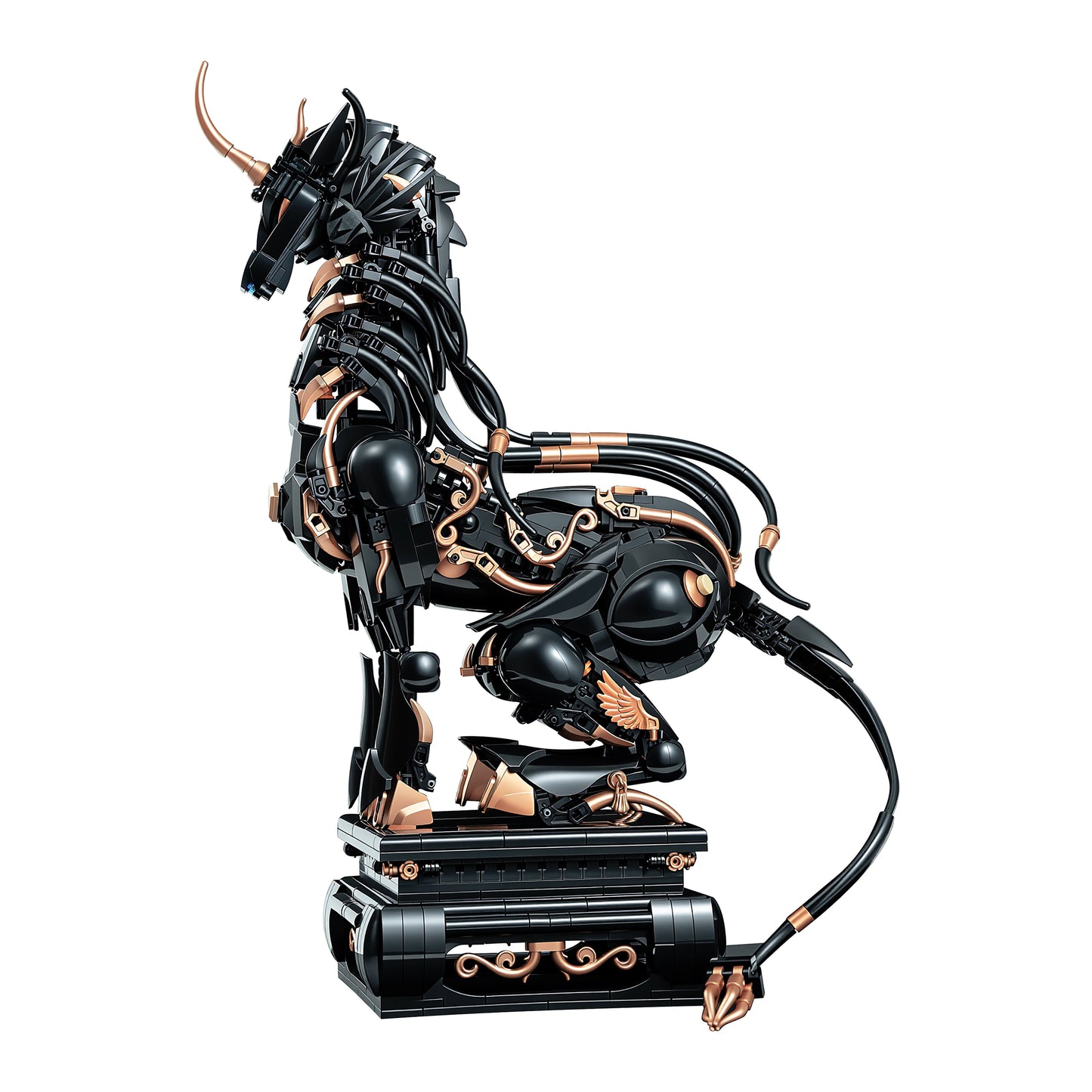 Rear product render of the Xiezhi Divine Beast model