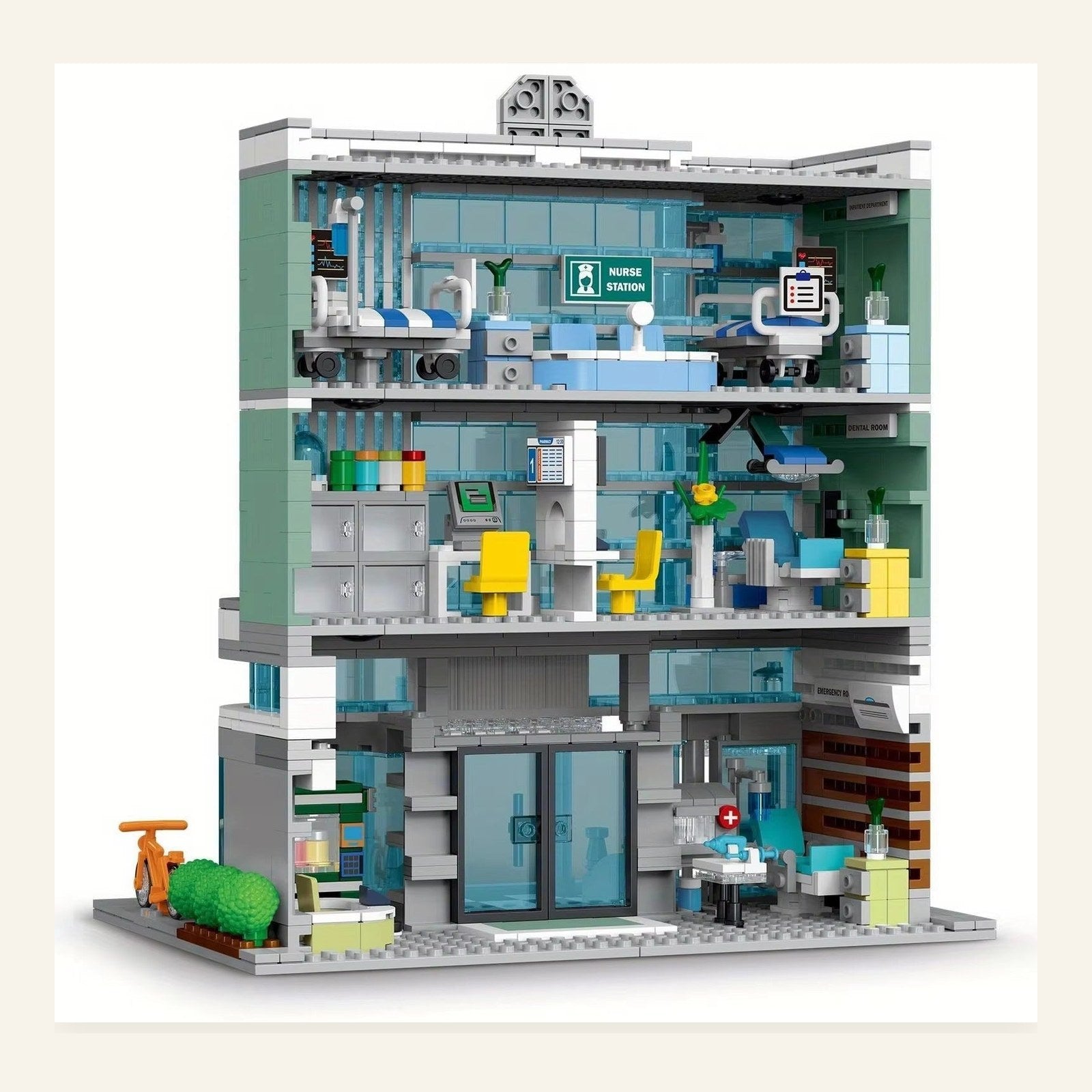 Hospital Building Blocks With Lights product image 1