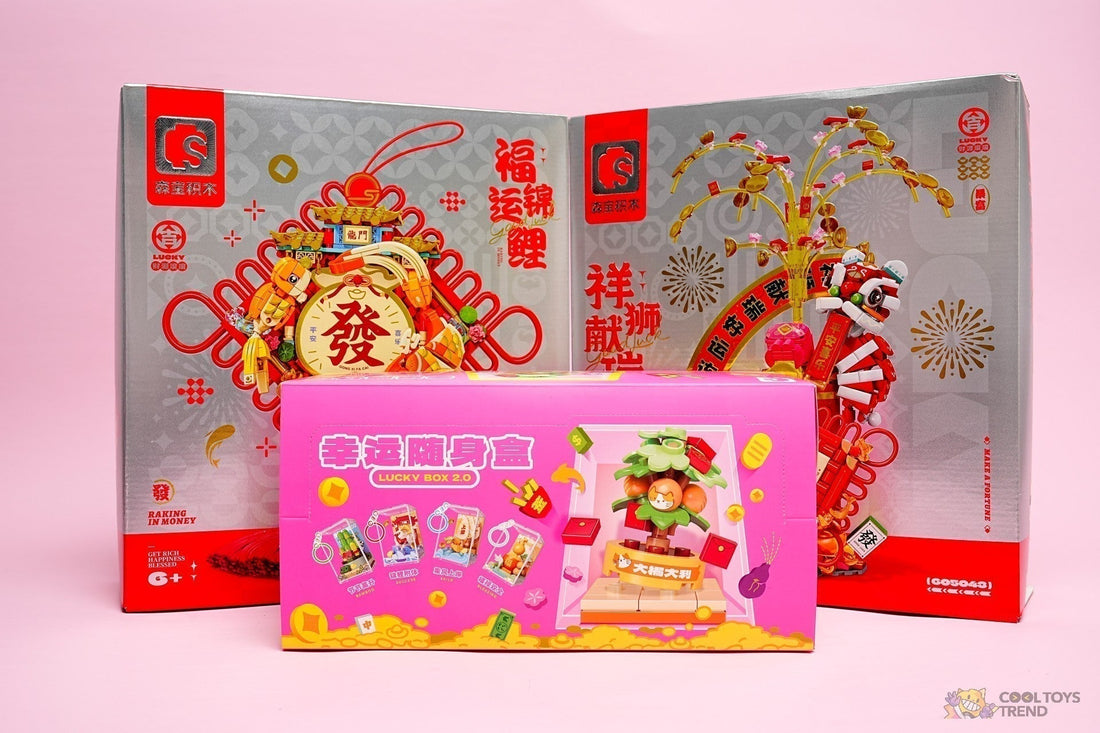 A New Year's Delight: Refreshing Festive Sets with Premium Packaging