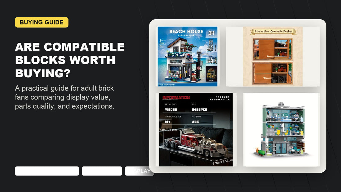 Compatible building blocks practical buying guide cover