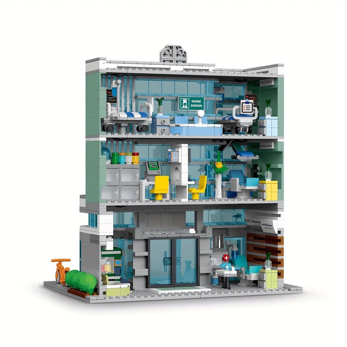 Hospital Building Blocks With Lights product image 1