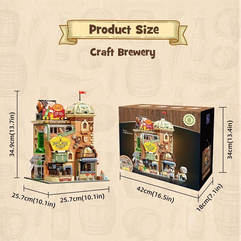 Craft Beer Brewery Building Set product image 2