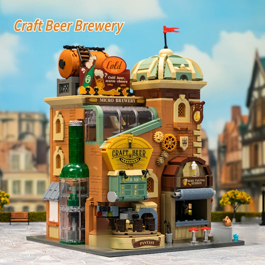 Craft Beer Brewery Building Set product image 3