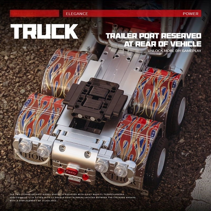 Heavy Truck Car Building Block Set (3485+ Pieces) product image 4
