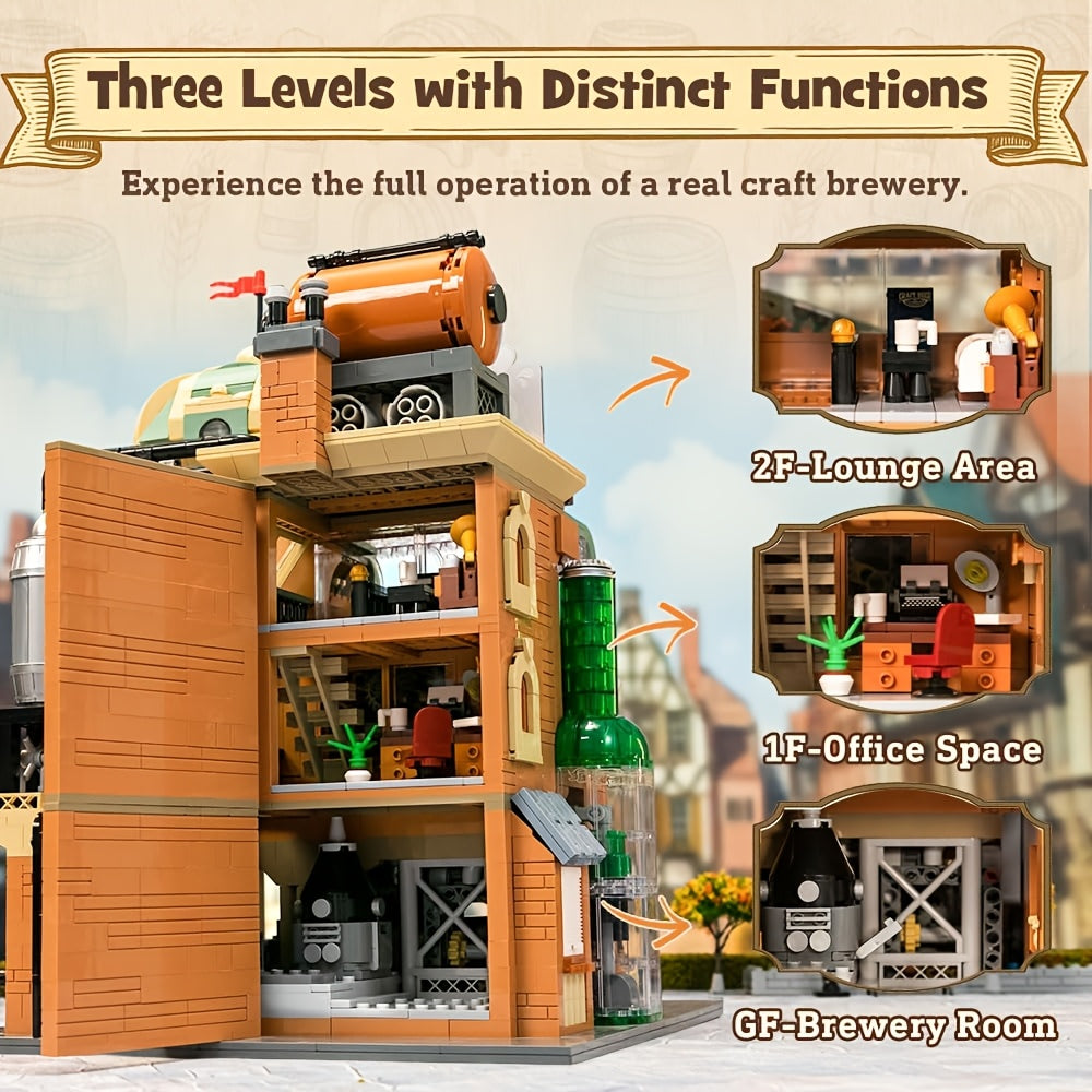 Craft Beer Brewery Building Set product image 4