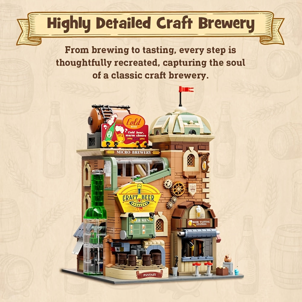 Craft Beer Brewery Building Set product image 5