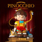 Fairy Tale Series Pinocchio Building Block Marionette Doll Joint Movement With Lights Decoration Exquisite Gift Box, Suitable For Adult Building Block Lovers Halloween Christmas Gift