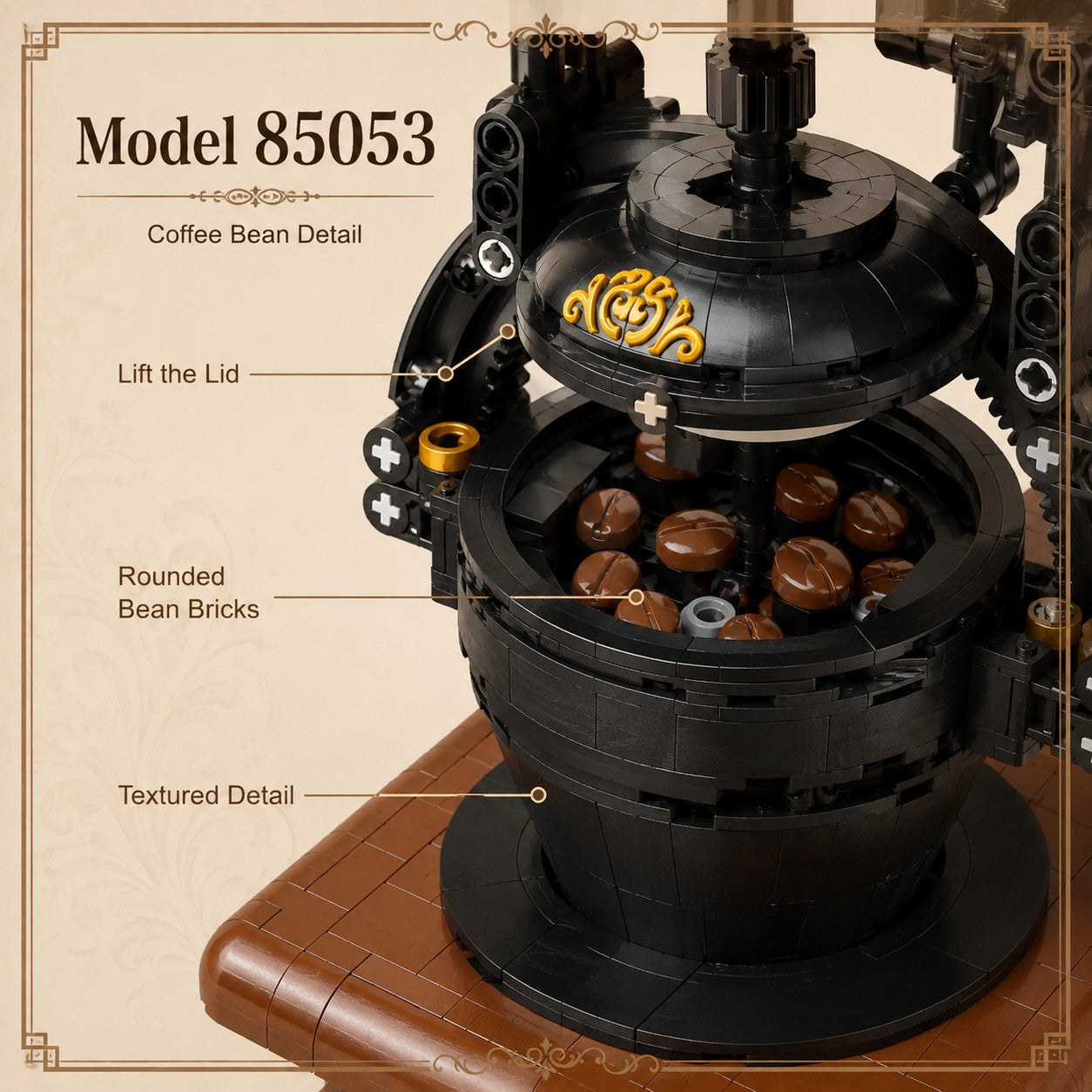 Coffee Machine Building Blocks Set (502 Pieces) - image 8