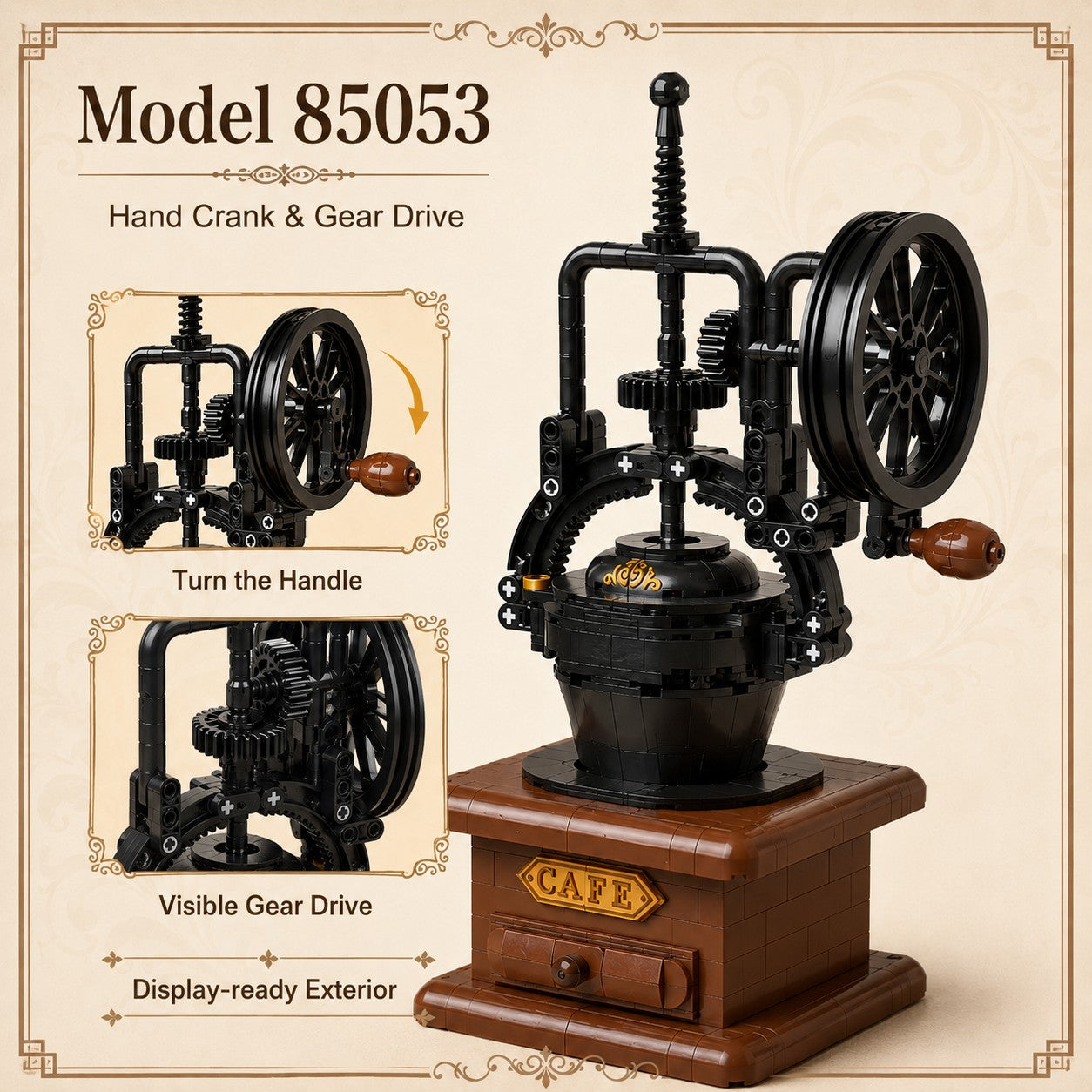 Coffee Machine Building Blocks Set (502 Pieces) - image 5