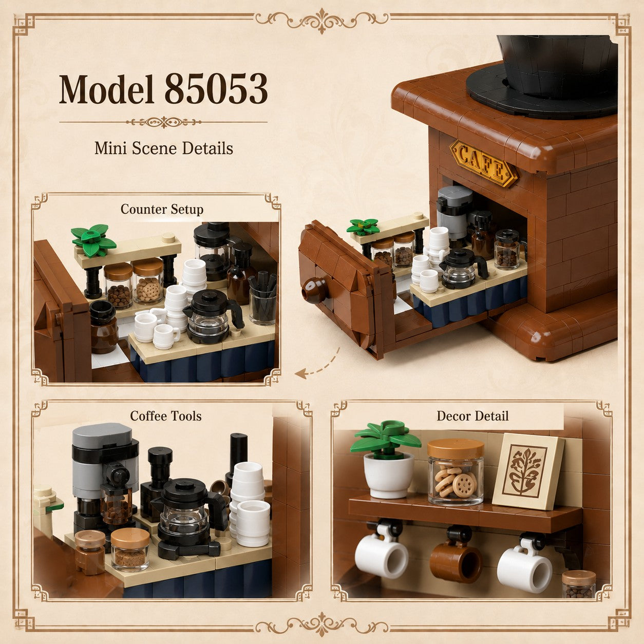 Coffee Machine Building Blocks Set (502 Pieces) - image 7