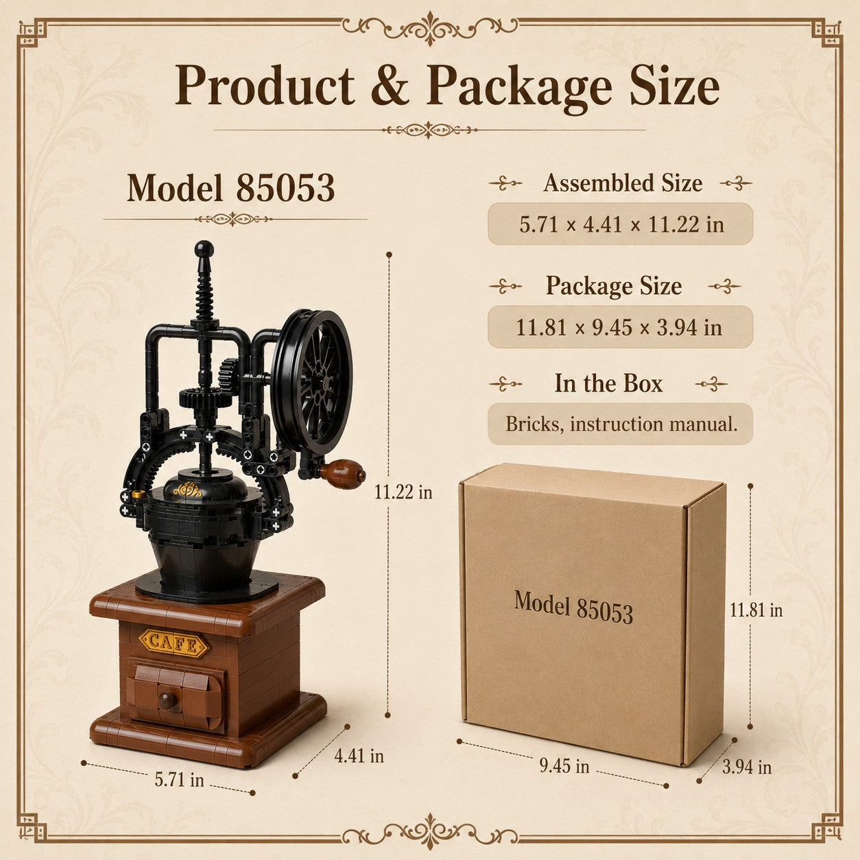 Coffee Machine Building Blocks Set (502 Pieces) - image 4