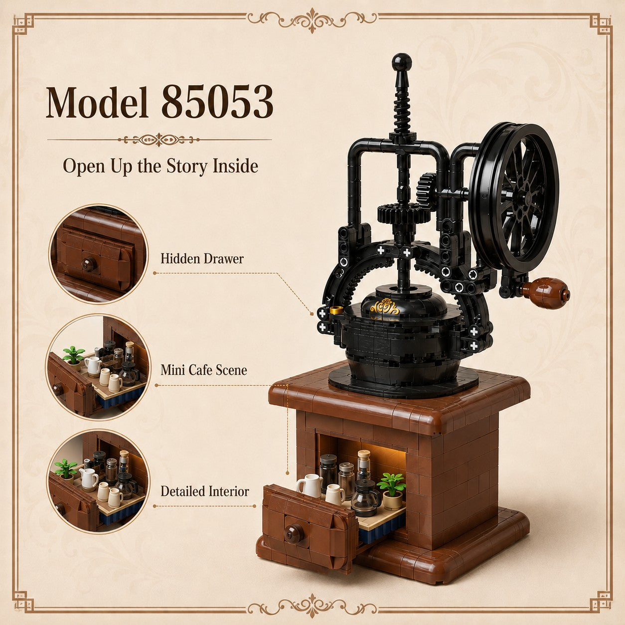 Coffee Machine Building Blocks Set (502 Pieces) - image 6