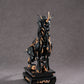 MrKuriosity Xiezhi Divine Beast black and gold collectible mecha model front three-quarter view
