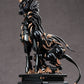 Side profile of the Xiezhi Divine Beast building set with black armor and copper-gold details