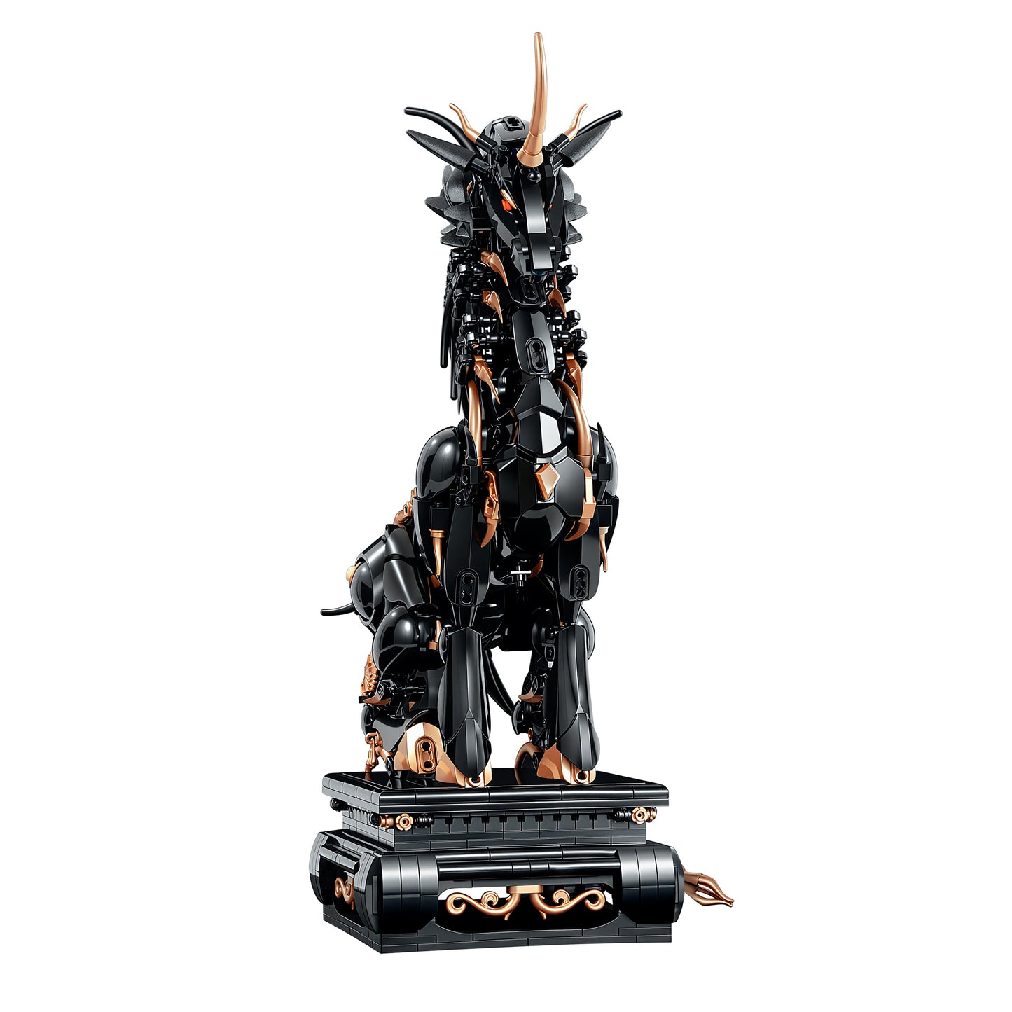 Front view product render of the Xiezhi Divine Beast model