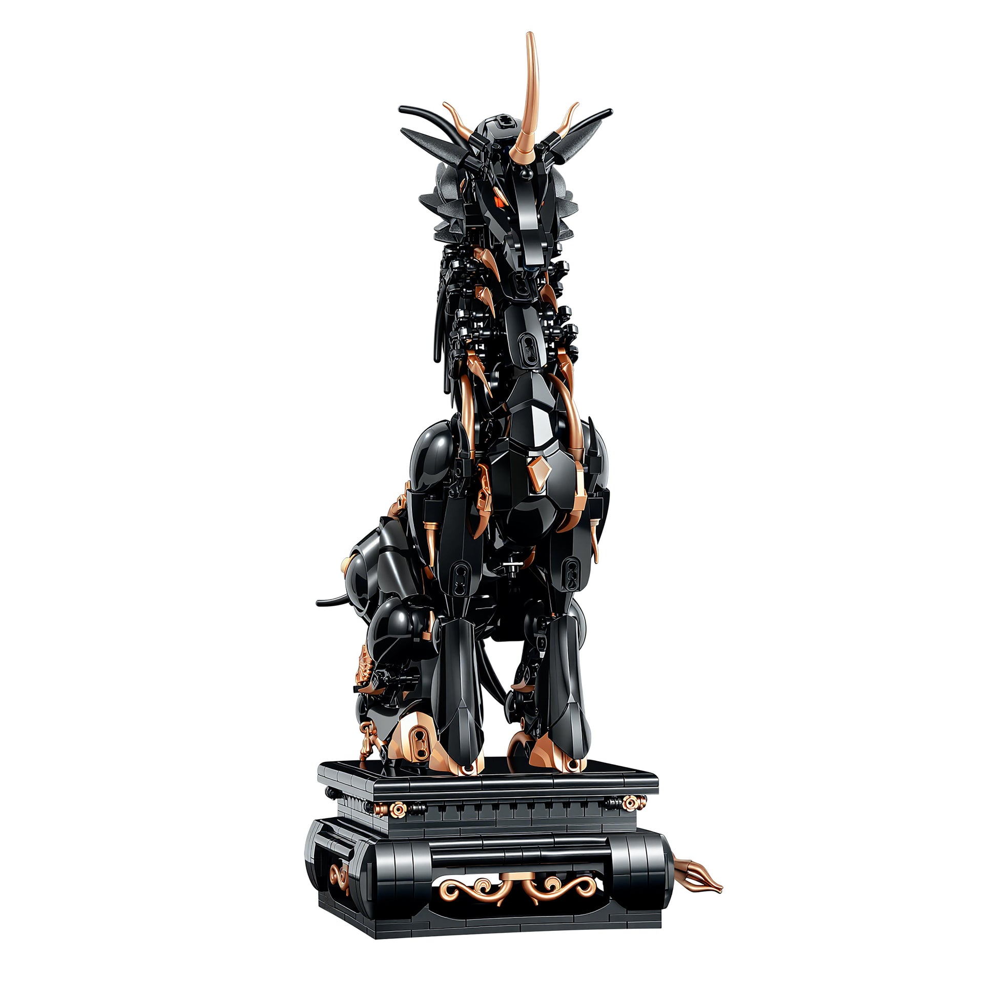 Front view product render of the Xiezhi Divine Beast model
