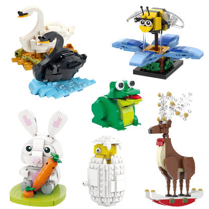 Mrkuriosity Seven Animals Kits(1148pcs)