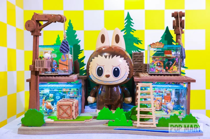 Woodland display photographed at the Cool Toys Trend exhibition booth